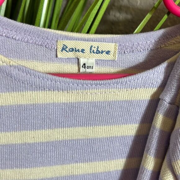 B#53 Roue libre, French sailing shirt size 4 - Picture 2 of 6